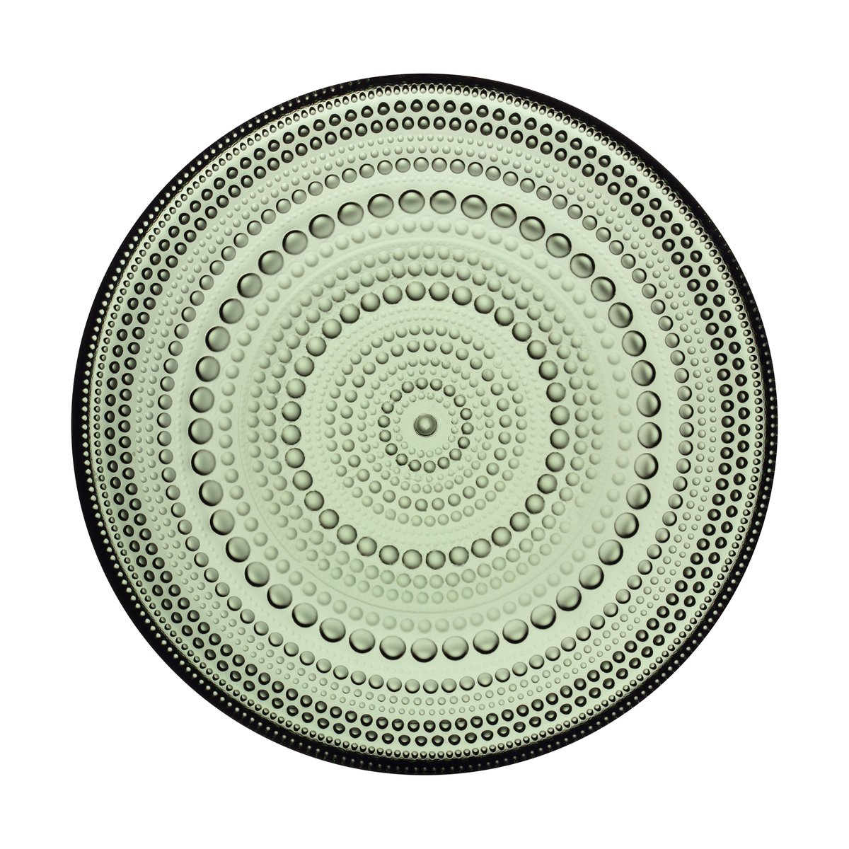 Iittala Kastehelmi Asjett 17cm Furu Grønn