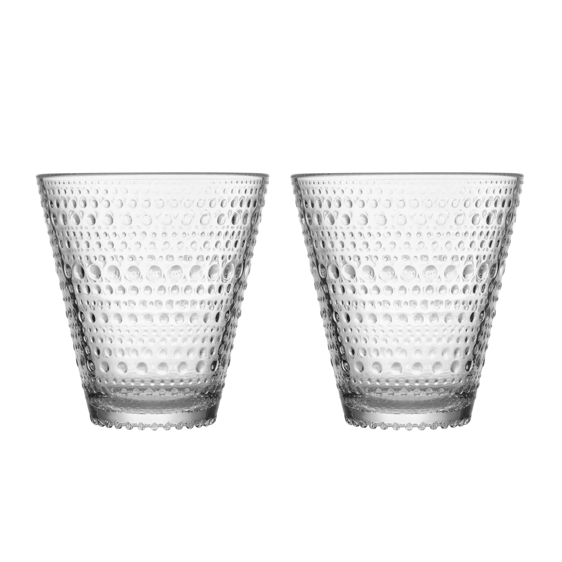 Kastehelmi glass 30 cl 2-stk, klar Iittala