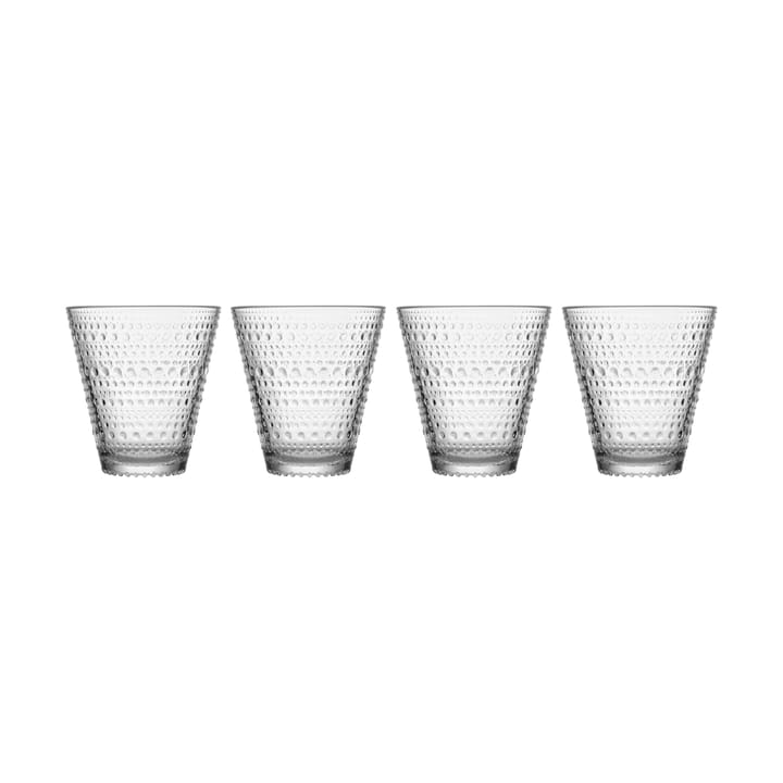 Kastehelmi glass 30 cl 4-pakn., Klar Iittala