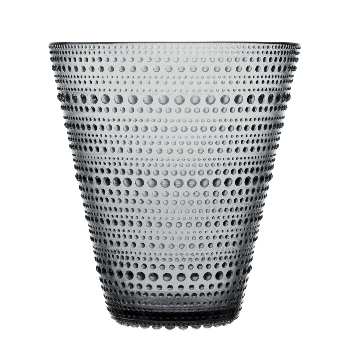 Iittala Kastehelmi vase grå