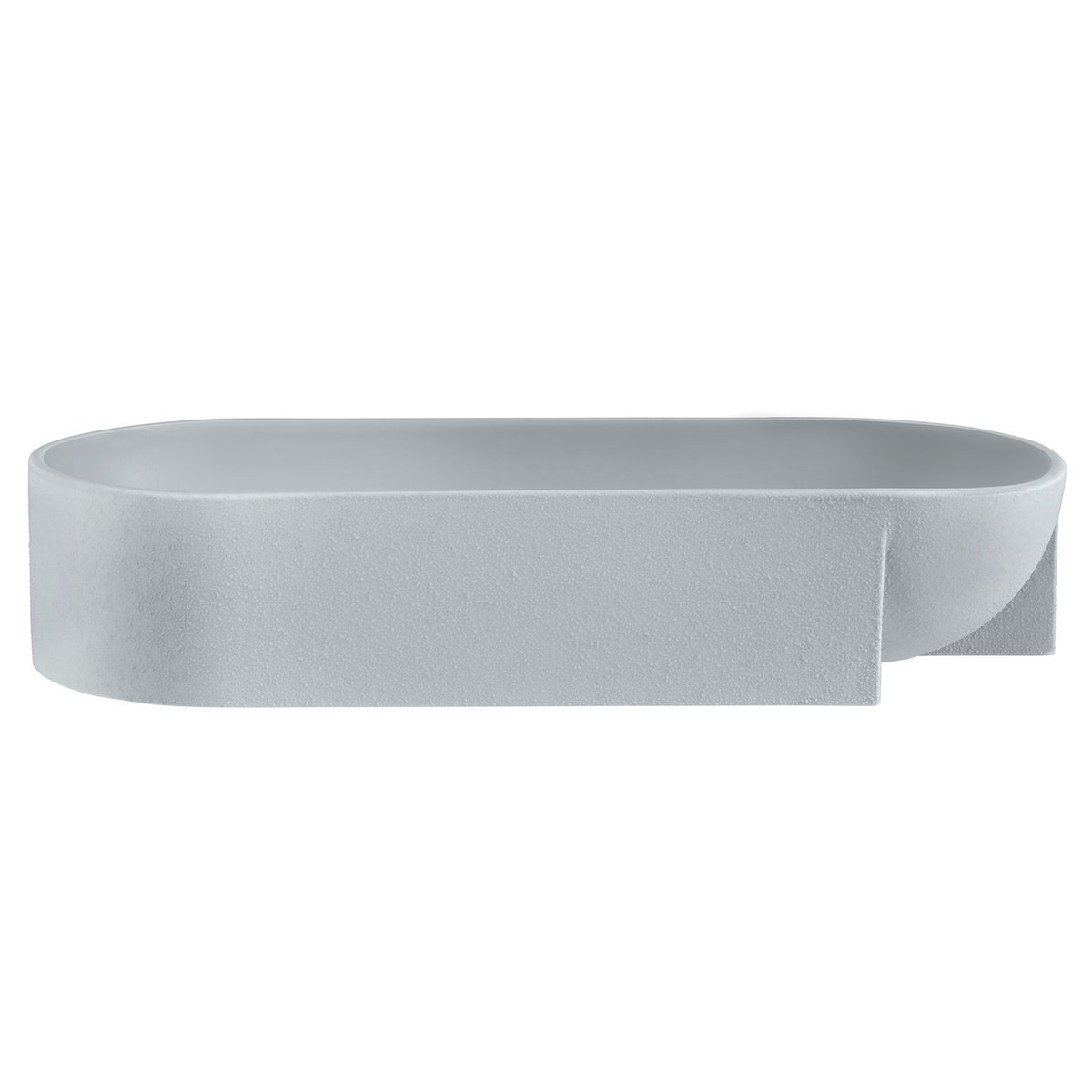 iittala - Kuru keramisk skål 37x7,5 cm lys grå