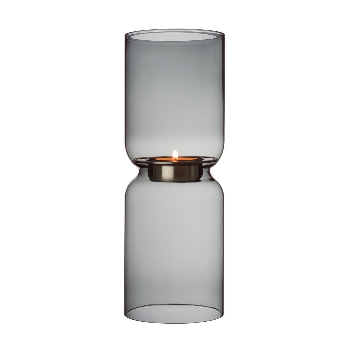 Iittala Lantern lyslykt 25 cm Mørkegrå