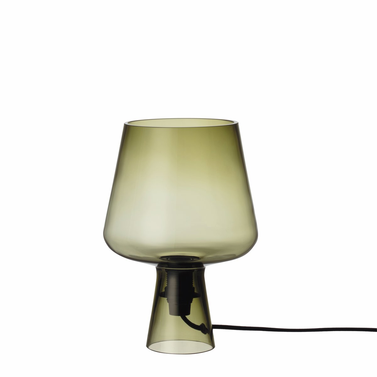 Iittala Leimu bordlampe 240 x 165mm mossgrønn