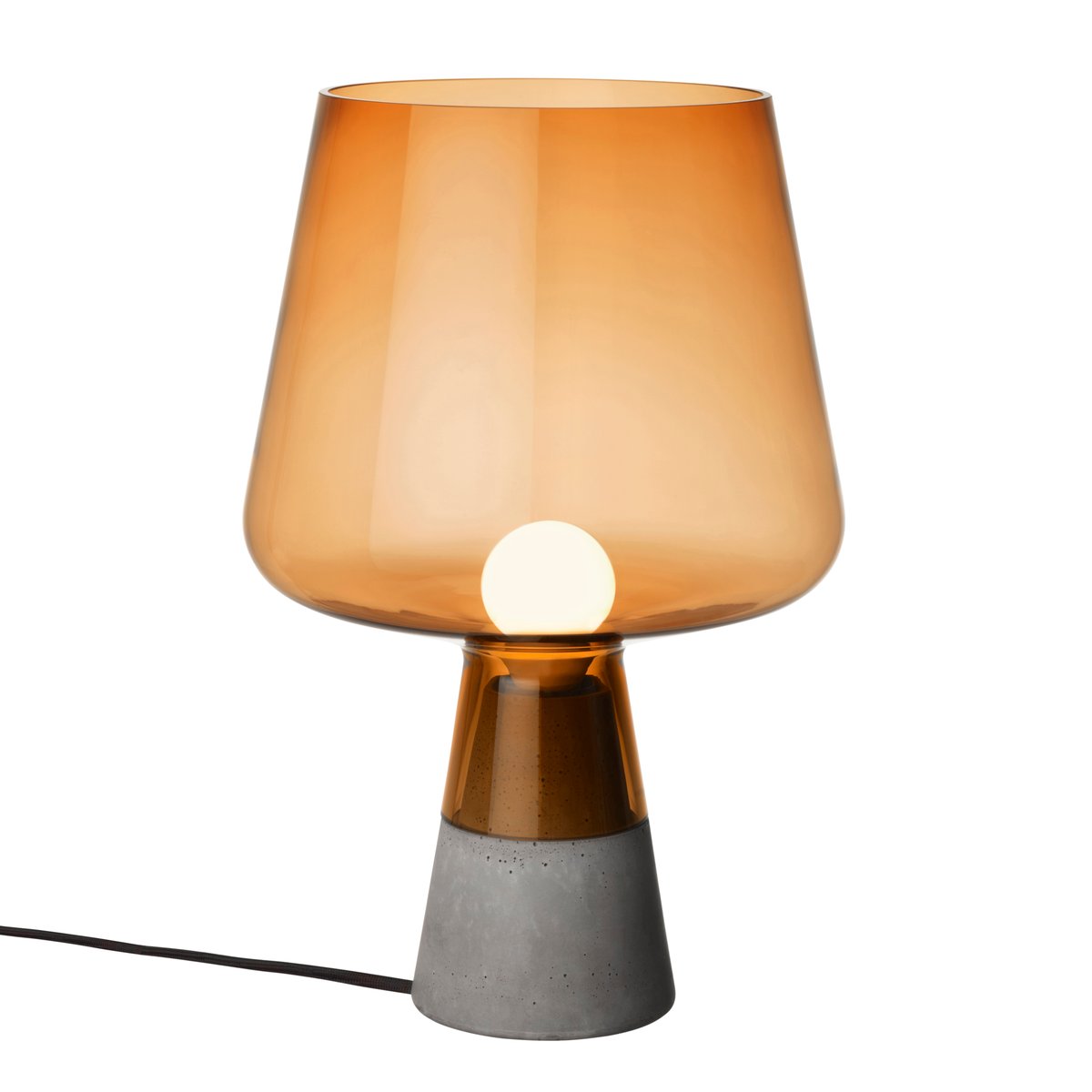 Iittala Leimu bordlampe 380x250 mm brun