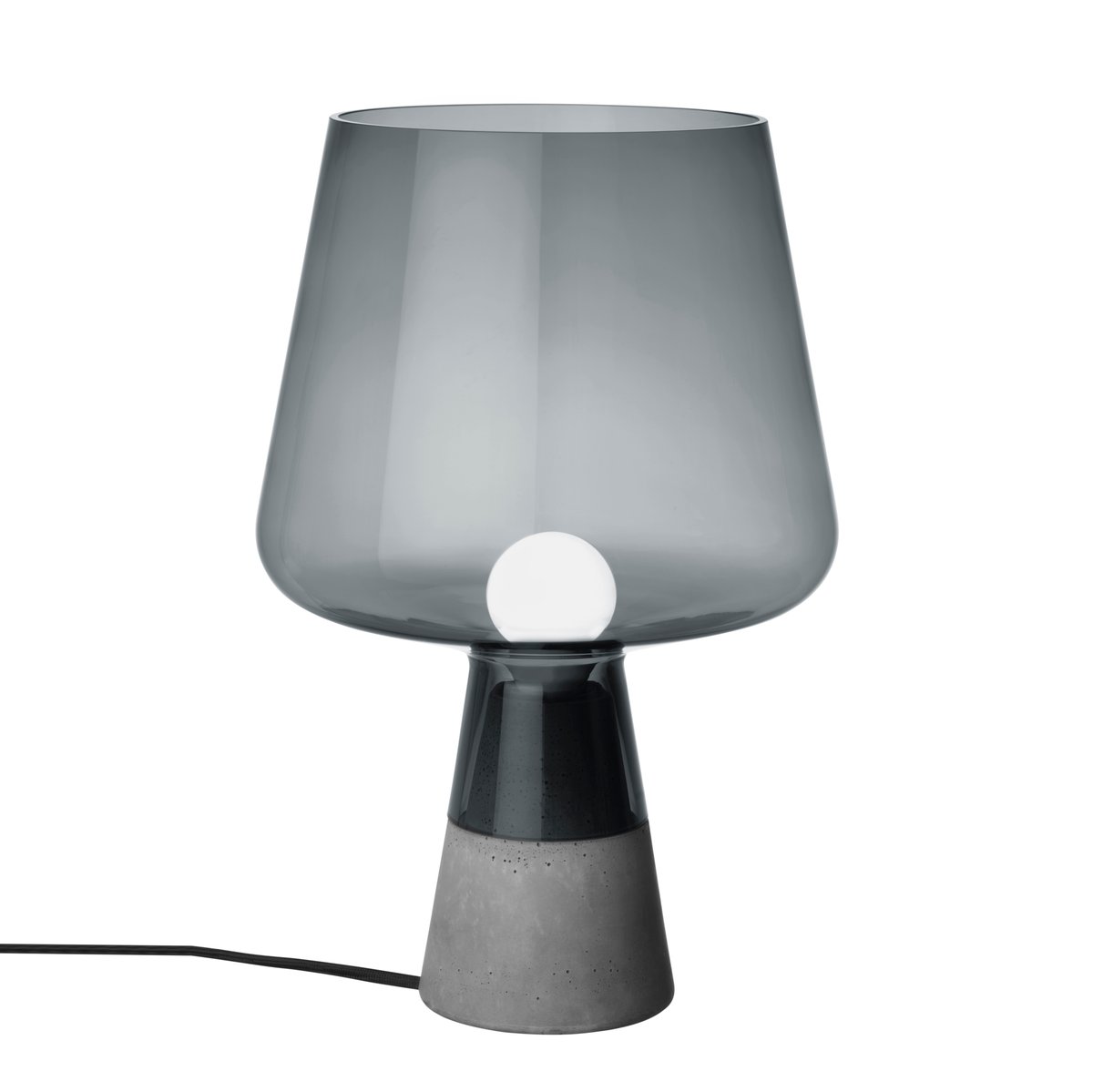 iittala - Leimu lampe l 38x25 cm grå