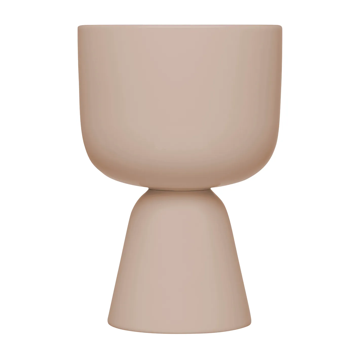 Nappula krukke h23cm Ø15.5 cm, Beige Iittala