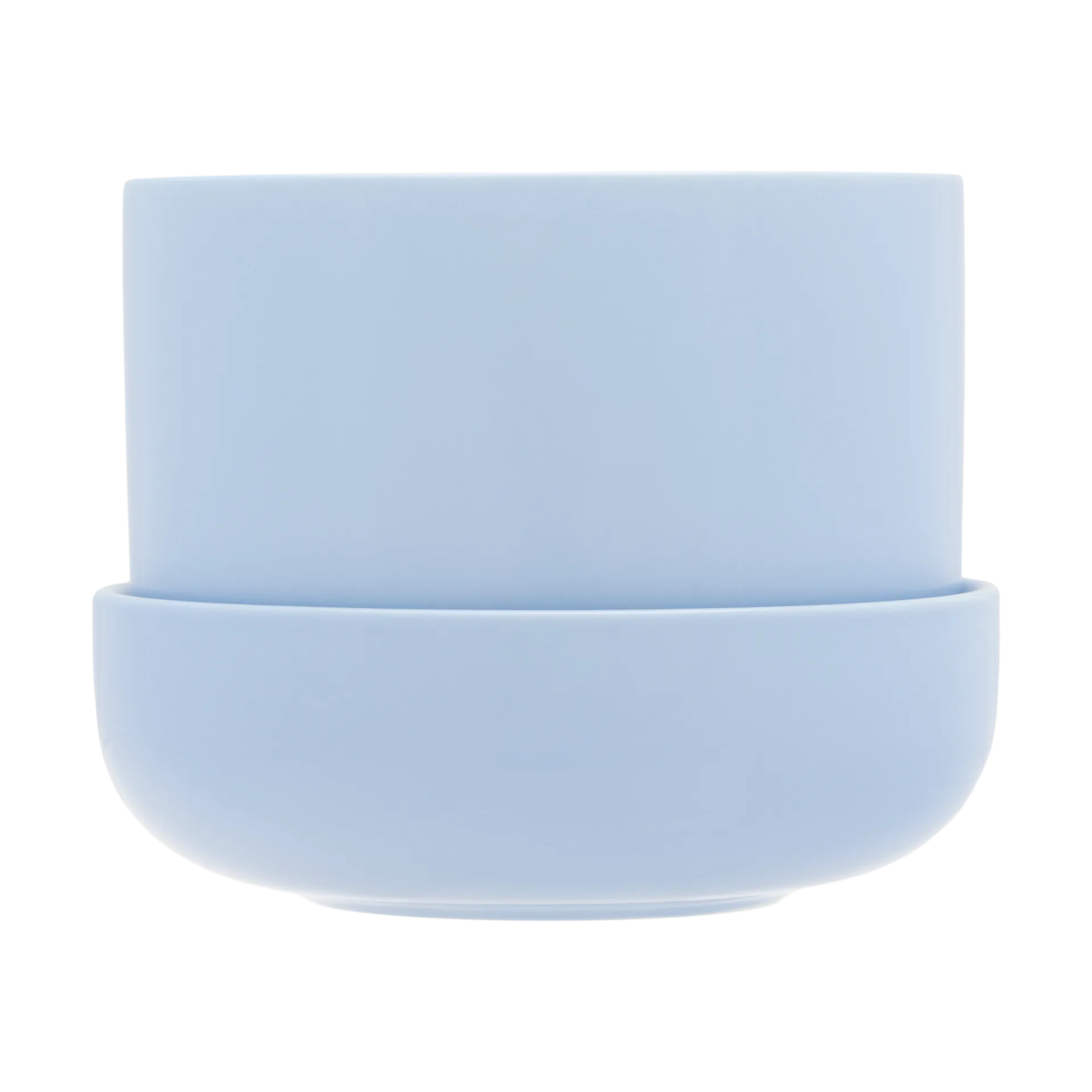 Nappula krukke med fat Ø17 cm h13 cm, Aqua Iittala