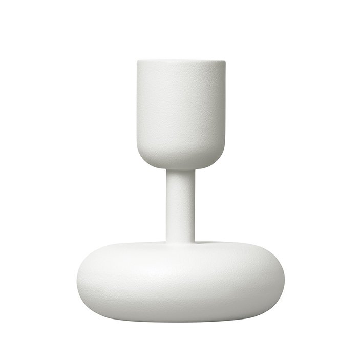 iittala - Nappula lysestake 107 mm hvit