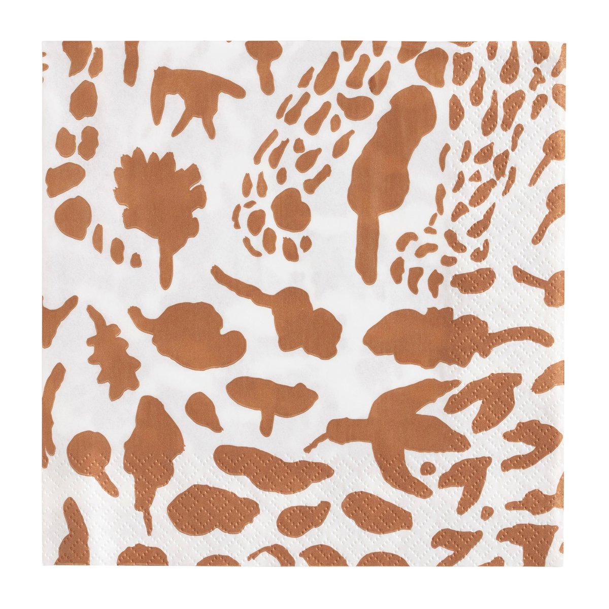 Iittala Oiva Toikka Cheetah serviett 20-pakning Brun-hvit