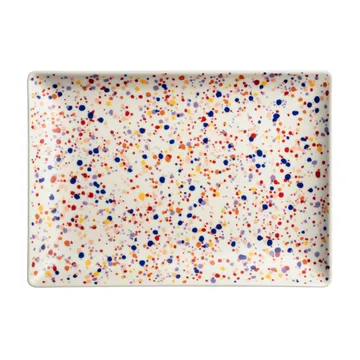 Oiva Toikka Helle A4 tallerken 21 x 29 cm - Ametyst - Iittala