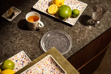 Oiva Toikka Helle A5 tallerken 15 x 21 - Ametyst - Iittala