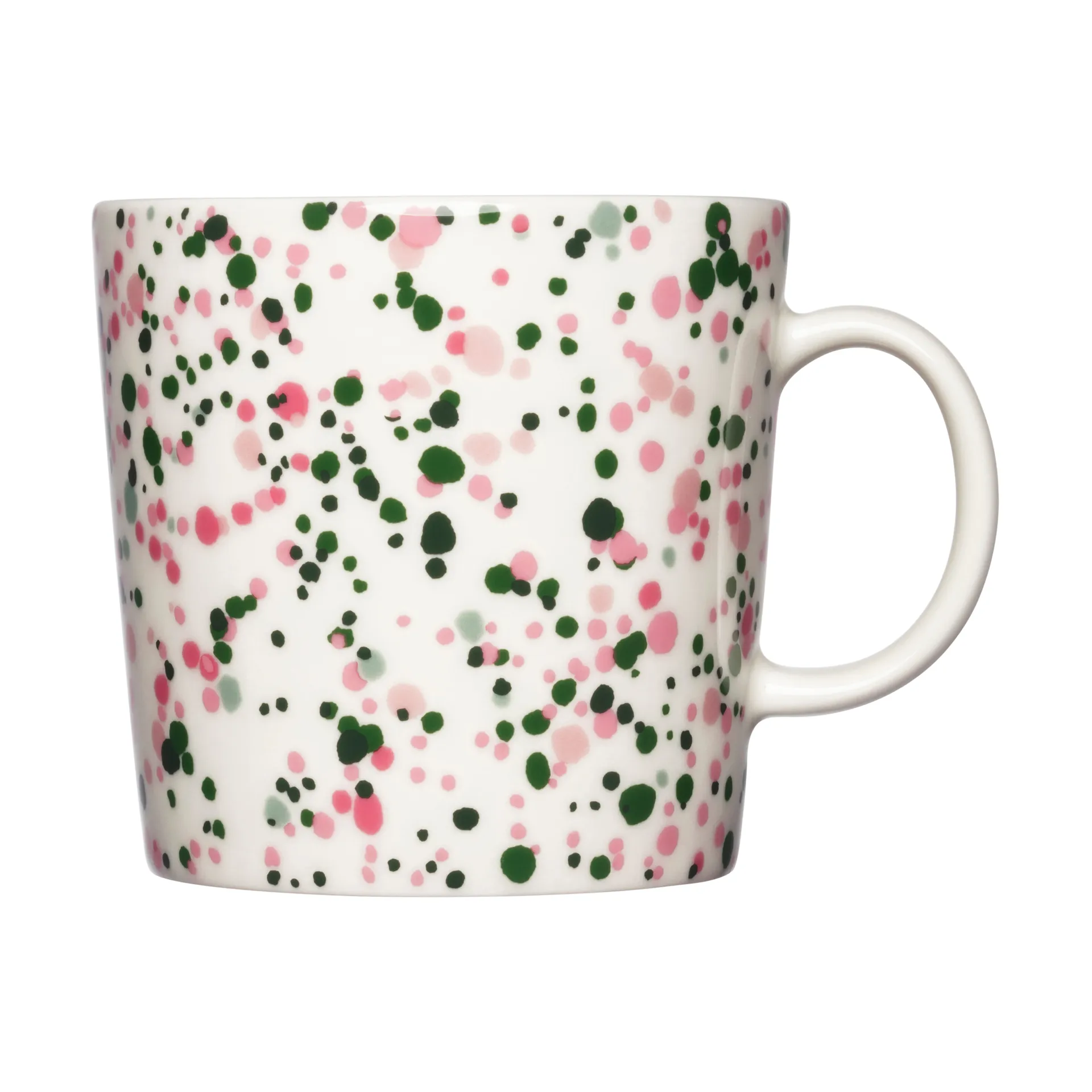 Oiva Toikka Helle kopp 40 cl, Rosa-grønn Iittala