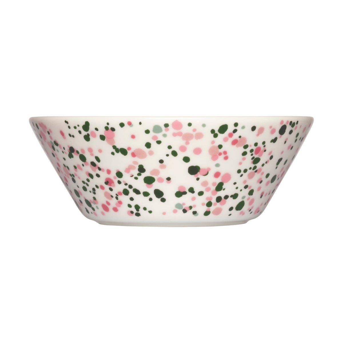 Iittala Oiva Toikka Helle skål Ø15 cm Rosa-grønn