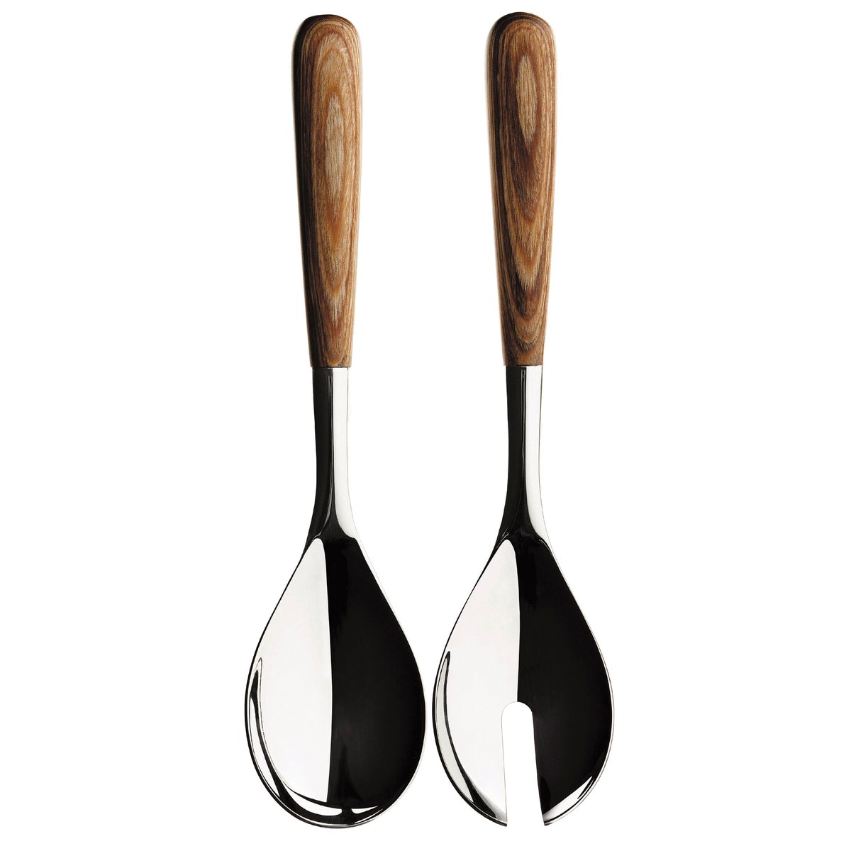 iittala Piano serveringsbestikk 2 deler Rustfritt stål-tre
