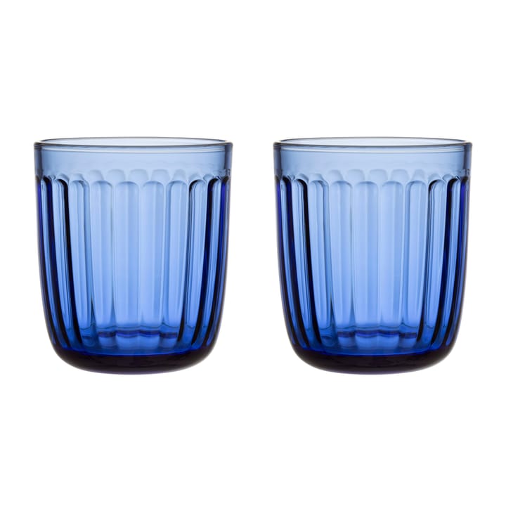 Raami vannglass 26 cl 2-stk., Ultramarineblå Iittala