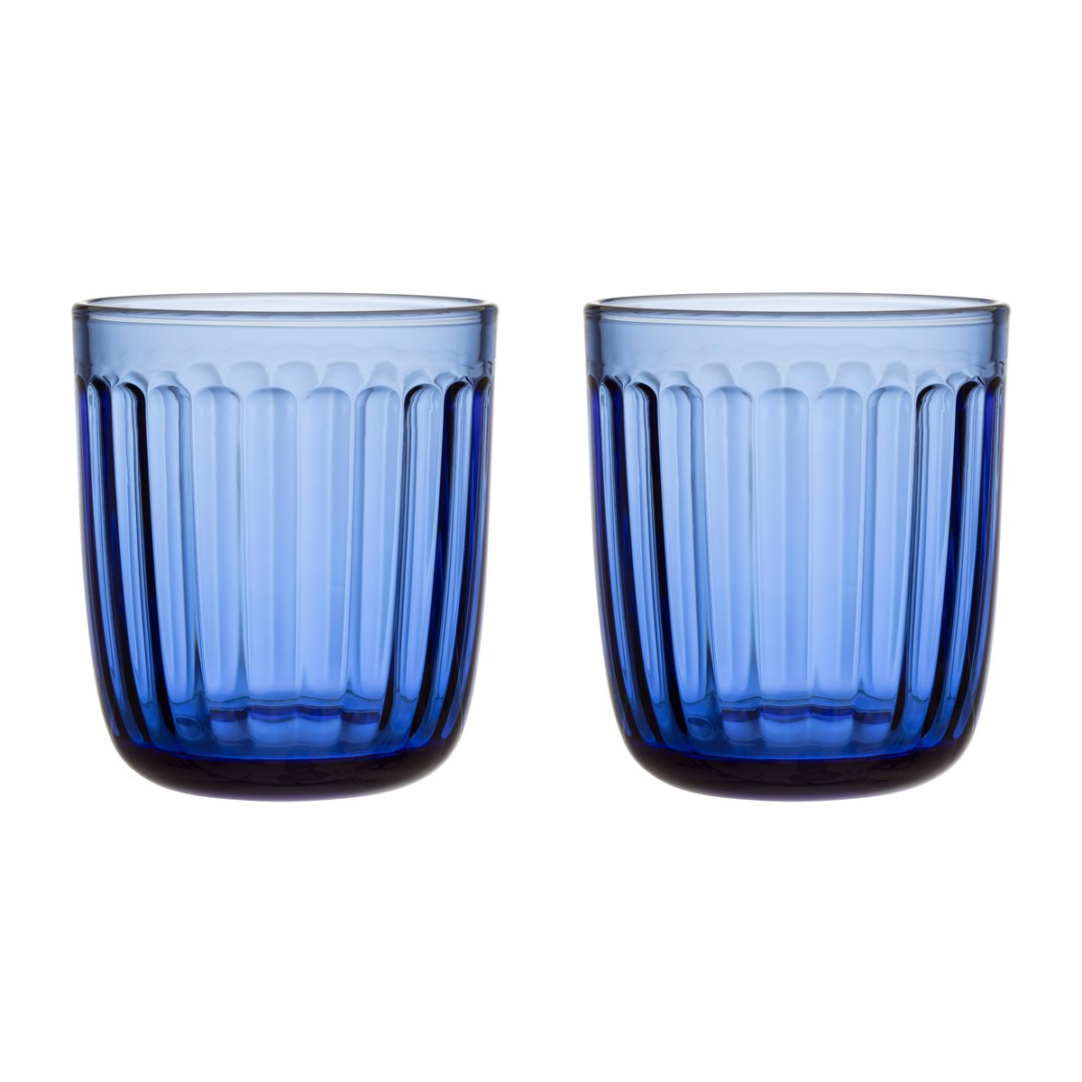 Iittala Raami vannglass 26 cl 2-stk. Ultramarineblå
