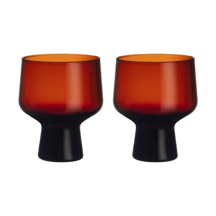 Solare glass på fot 29 cl 2-pakning - Kopper - Iittala