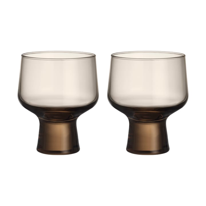 Solare glass på fot 29 cl 2-pakning - Lin - Iittala