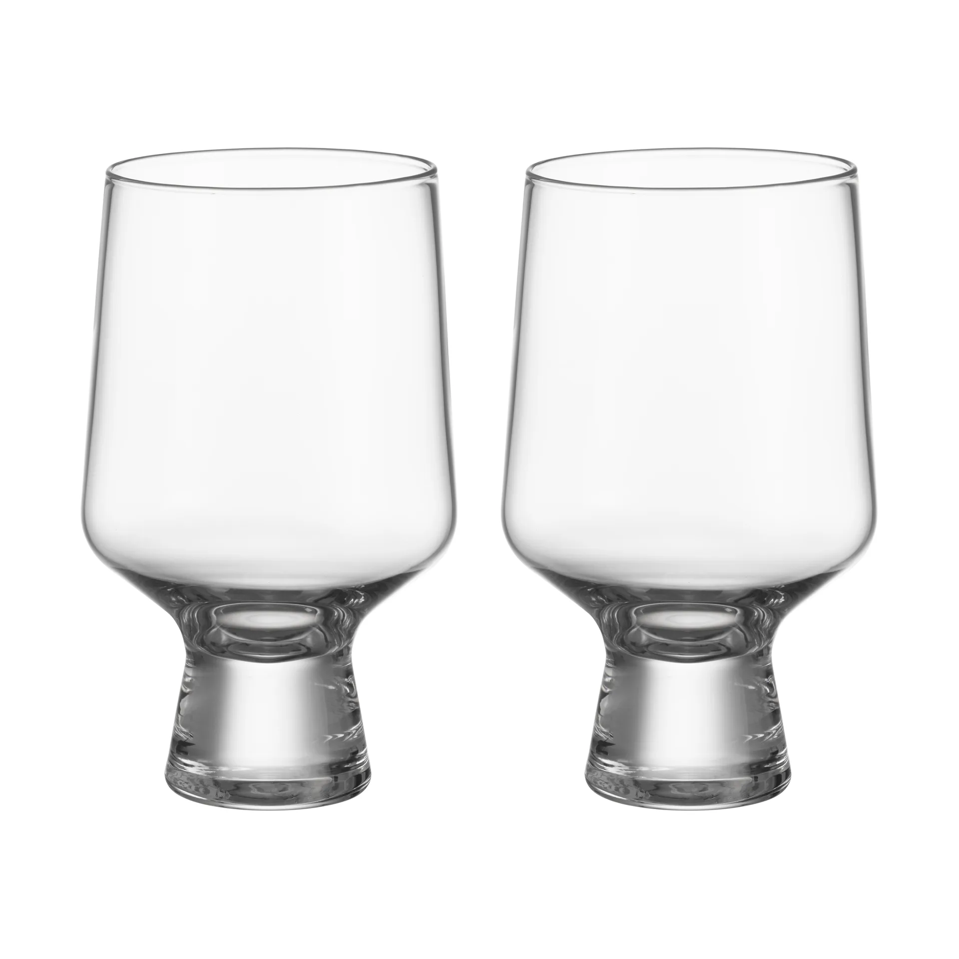 Solare glass på fot 40 cl 2-pakning, Klar Iittala
