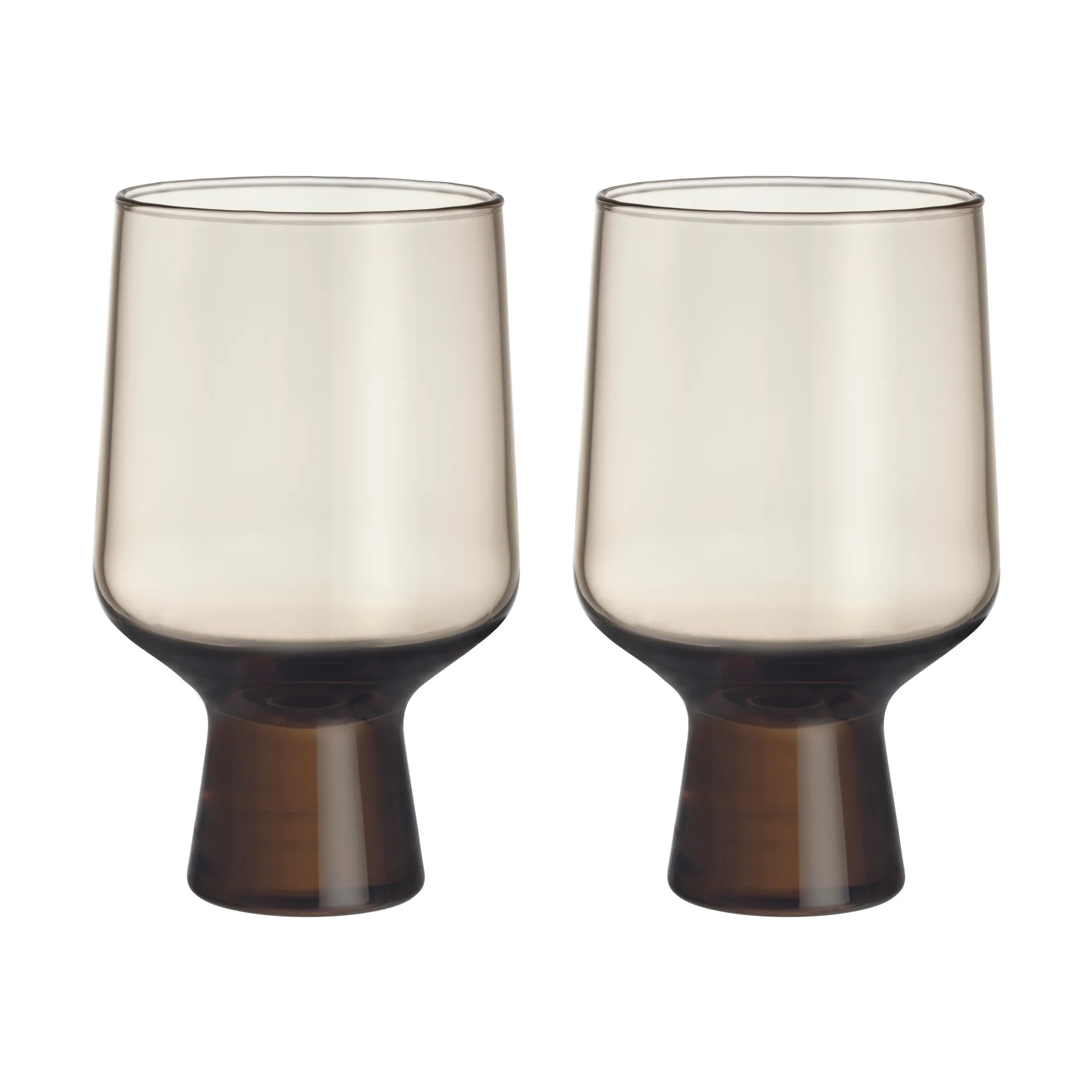 Solare glass på fot 40 cl 2-pakning, Lin Iittala