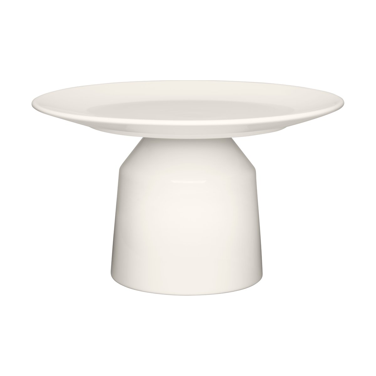 Iittala Solare serveringsfat høyt 14xØ24 cm Hvit