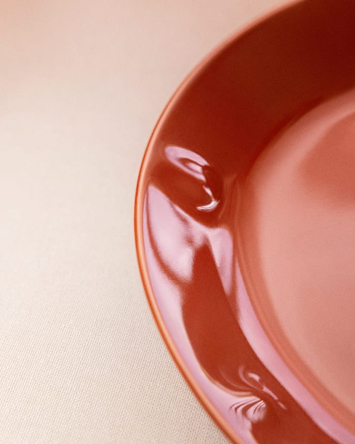 Solare tallerken Ø18 cm, Terrakotta Iittala