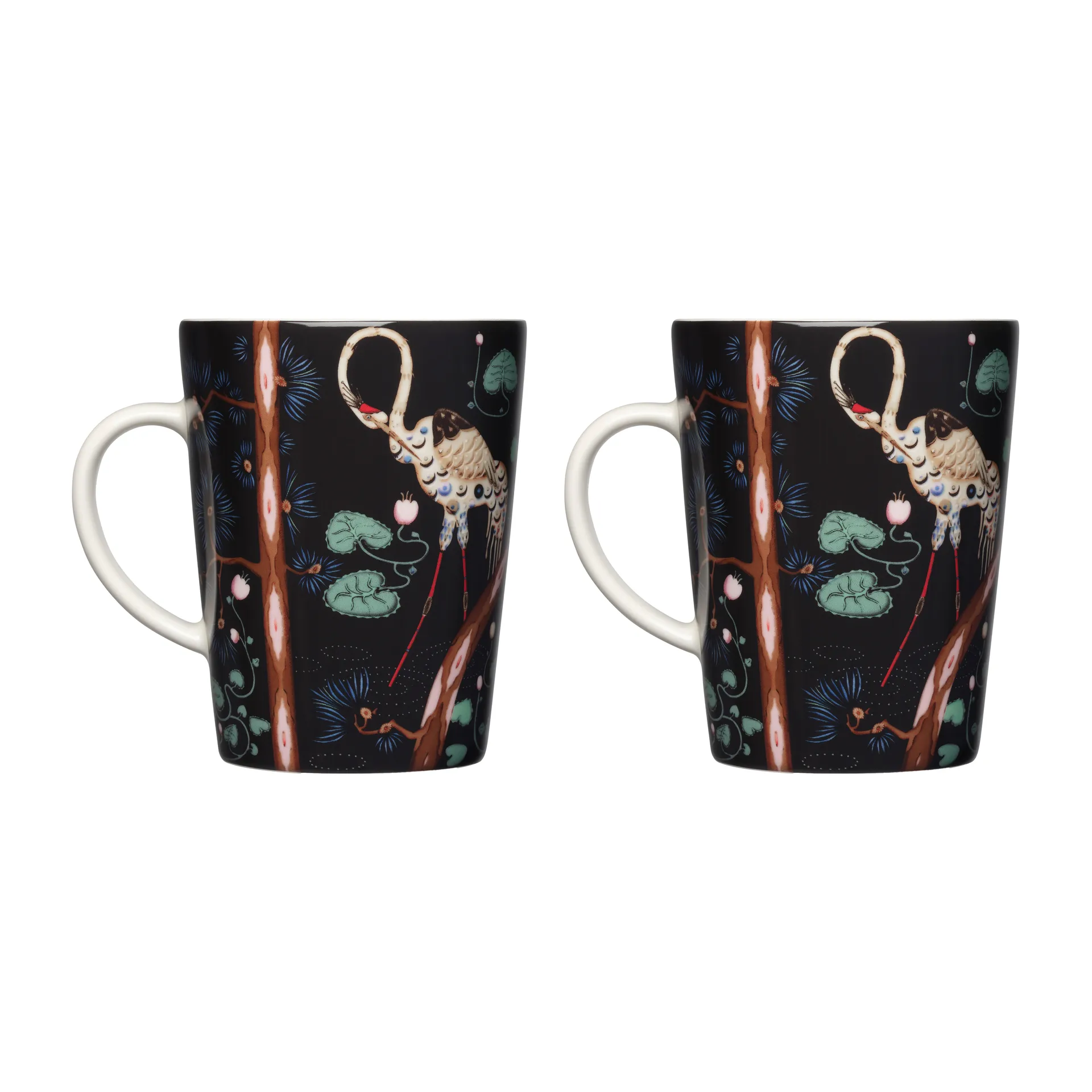 Taika kopp 40 cl 15-årsjubileum gavesett 2-pakning, Svart Iittala