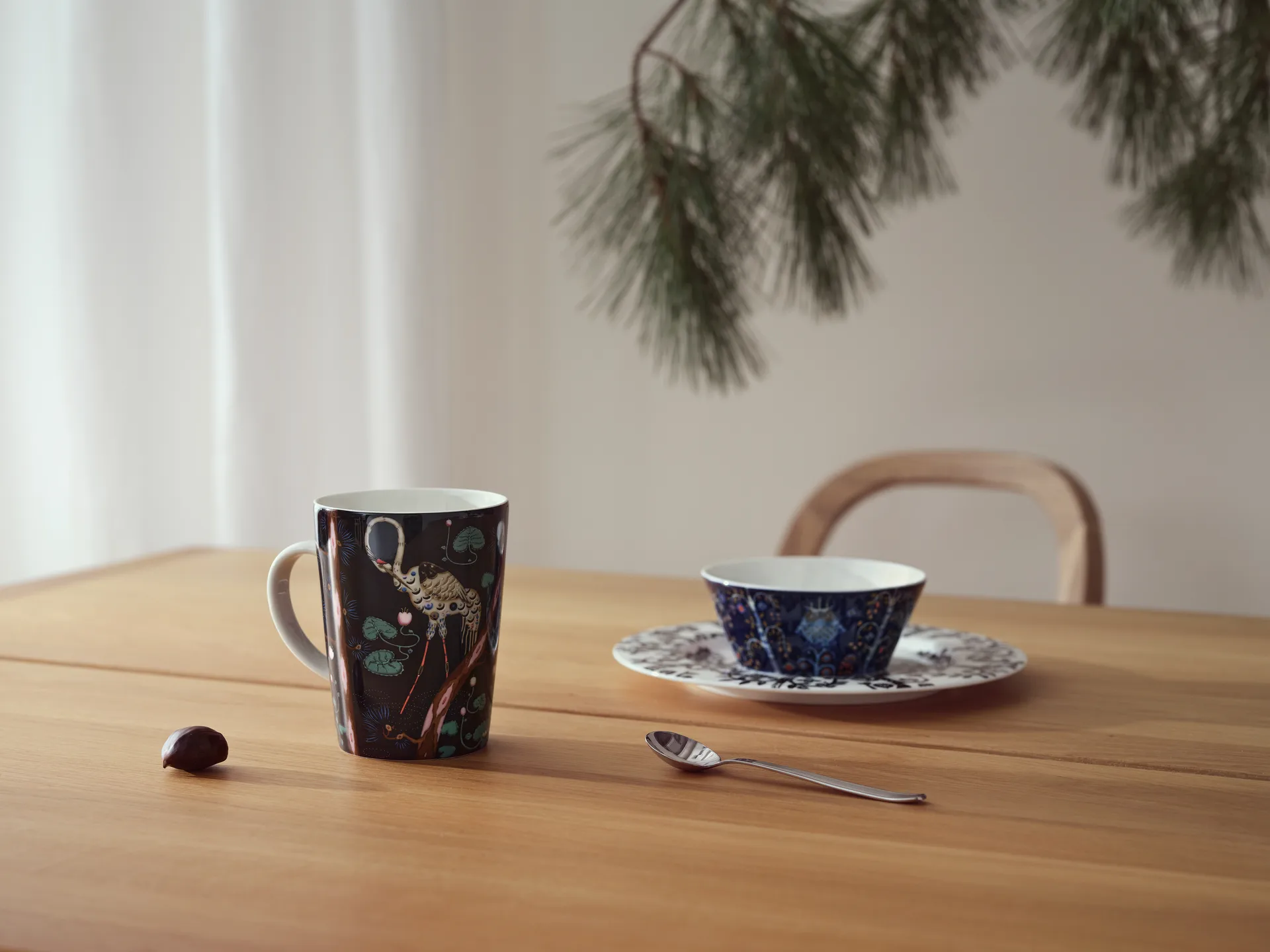 Taika kopp 40 cl 15-årsjubileum gavesett 2-pakning, Svart Iittala