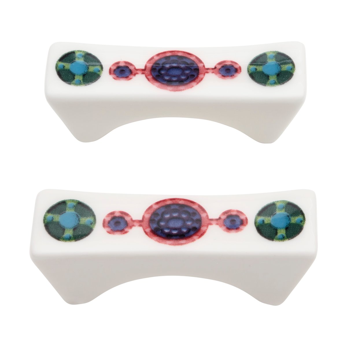 Iittala Taika Sato holder til spisespinner 2-pakning Hvit-flerfarget