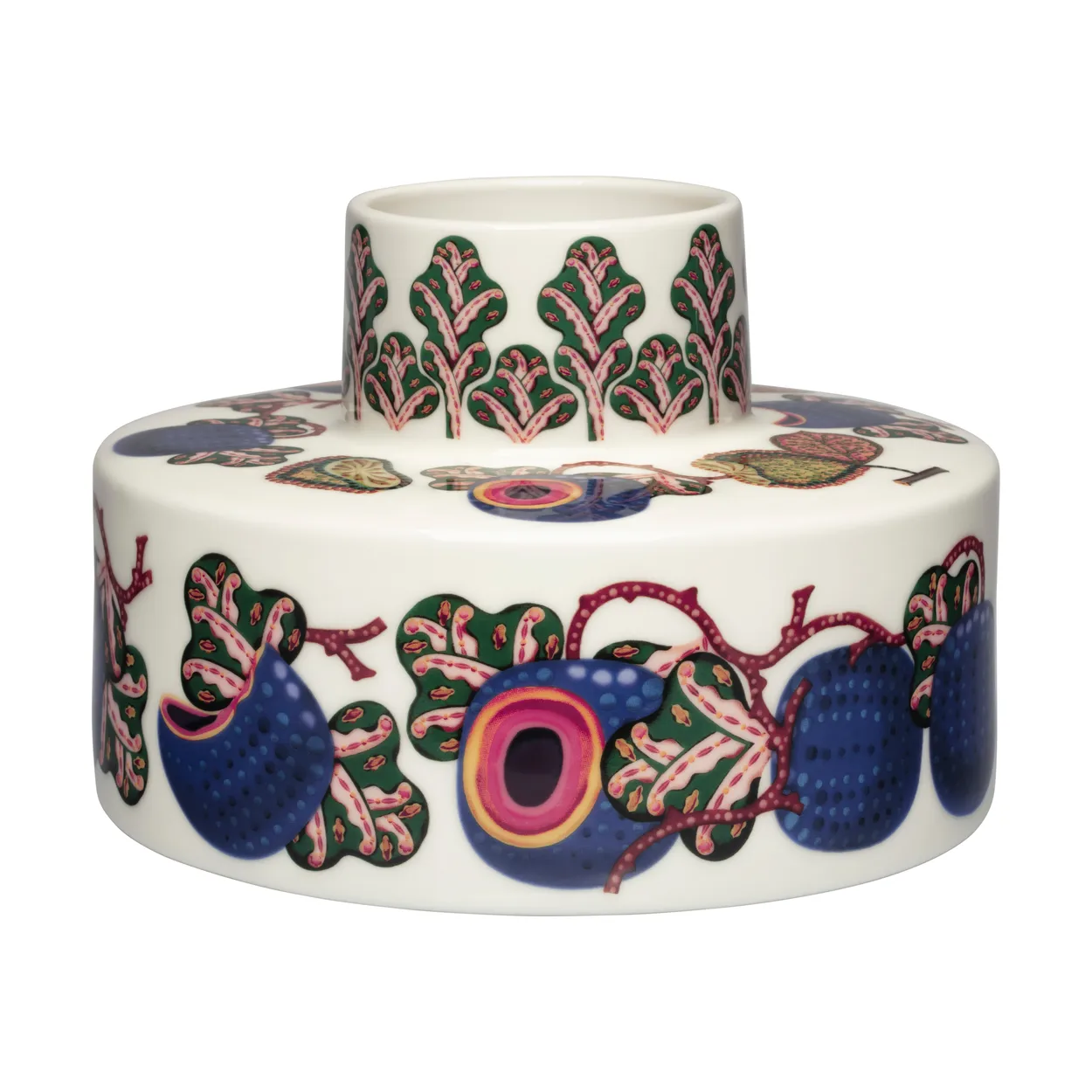 Iittala Taika Sato vase Ø21x15 cm Hvit-flerfarget