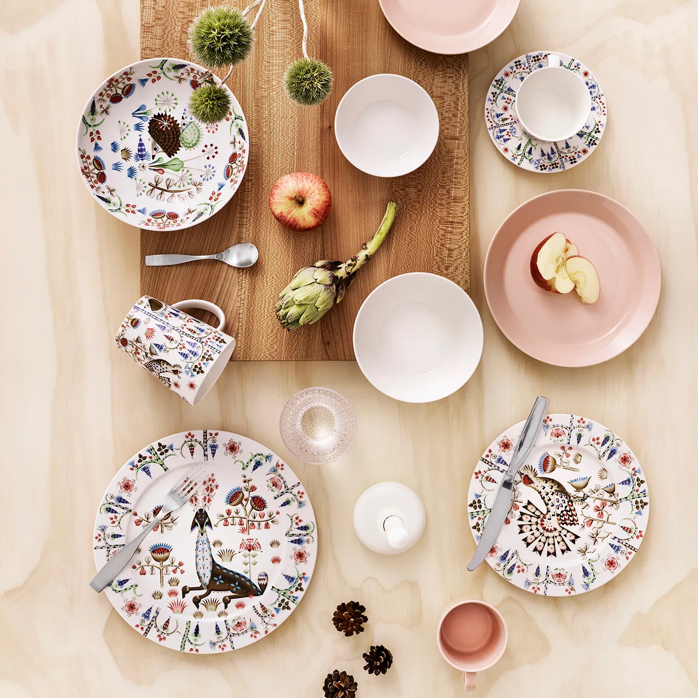Taika Siimes dyp tallerken 20 cm, Hvit Iittala