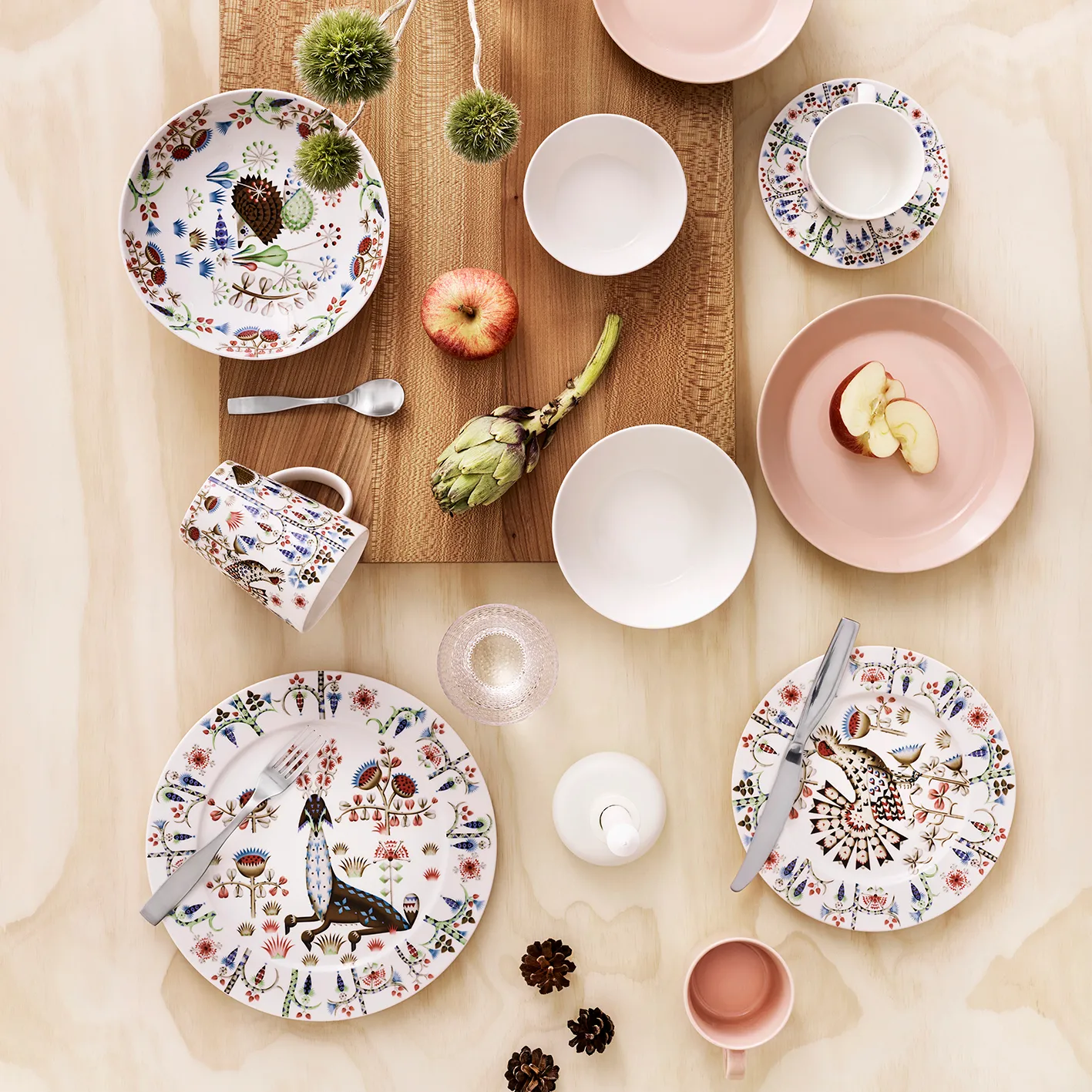 Taika Siimes tallerken 27 cm, Hvit Iittala