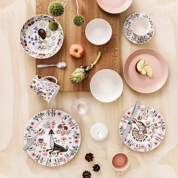 Taika Siimes tallerken 27 cm - Hvit - Iittala