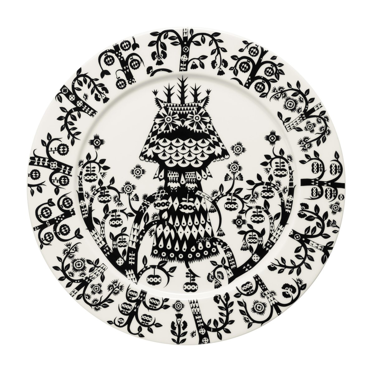 iittala - Taika tallerken 27 cm svart