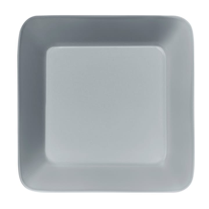 Teema firkantet tallerken 16x16 cm, perlegrå Iittala