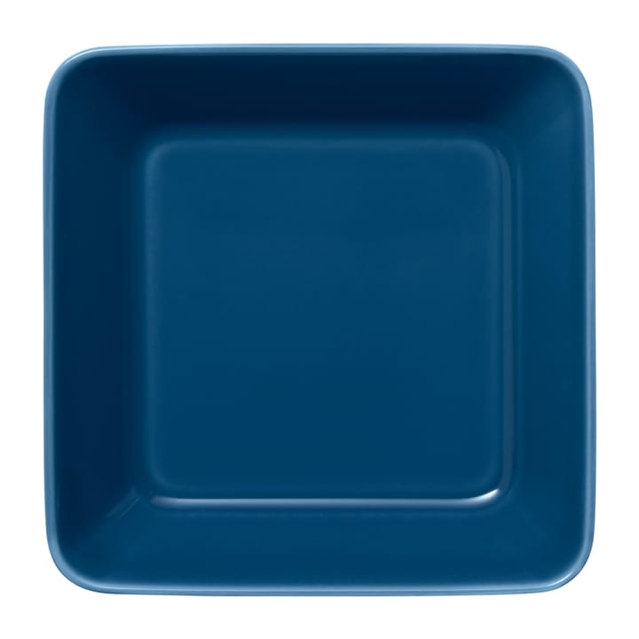 Teema firkantet tallerken 16x16 cm, Vintage blå Iittala