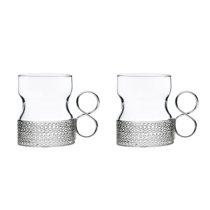 Tsaikka glass med holder 23 cl 2-pakn. - 23 cl - Iittala