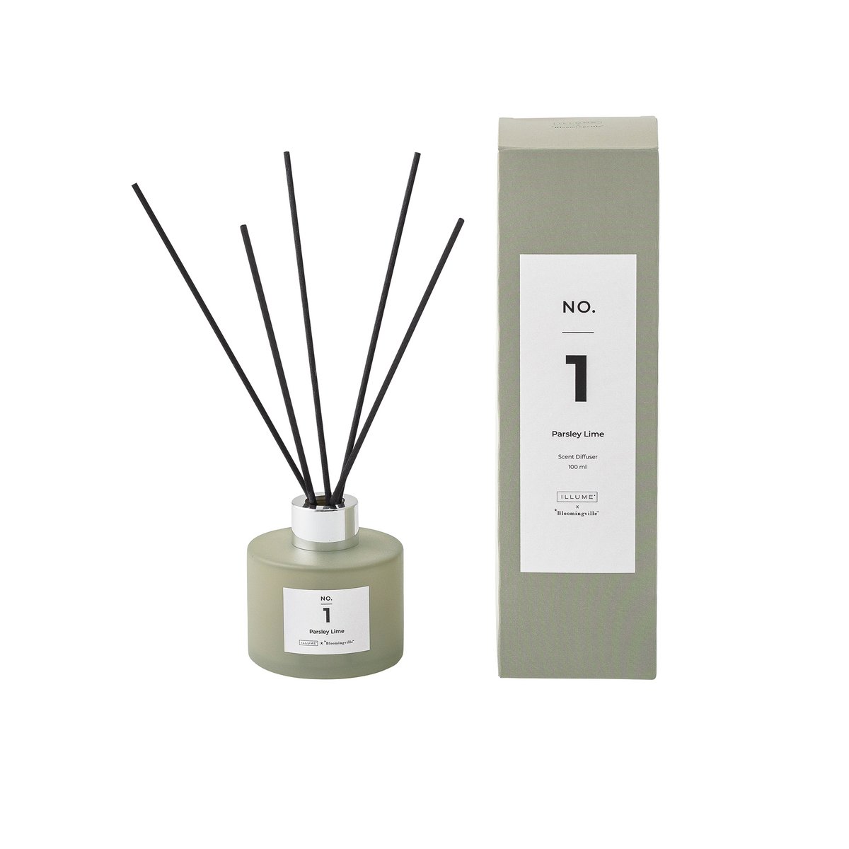 Illume x Bloomingville NO. 1 Parsley Lime duft pinner 100 ml