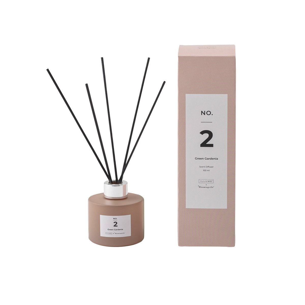 Illume x Bloomingville NO. 2 Green Gardenia duft pinner 100 ml