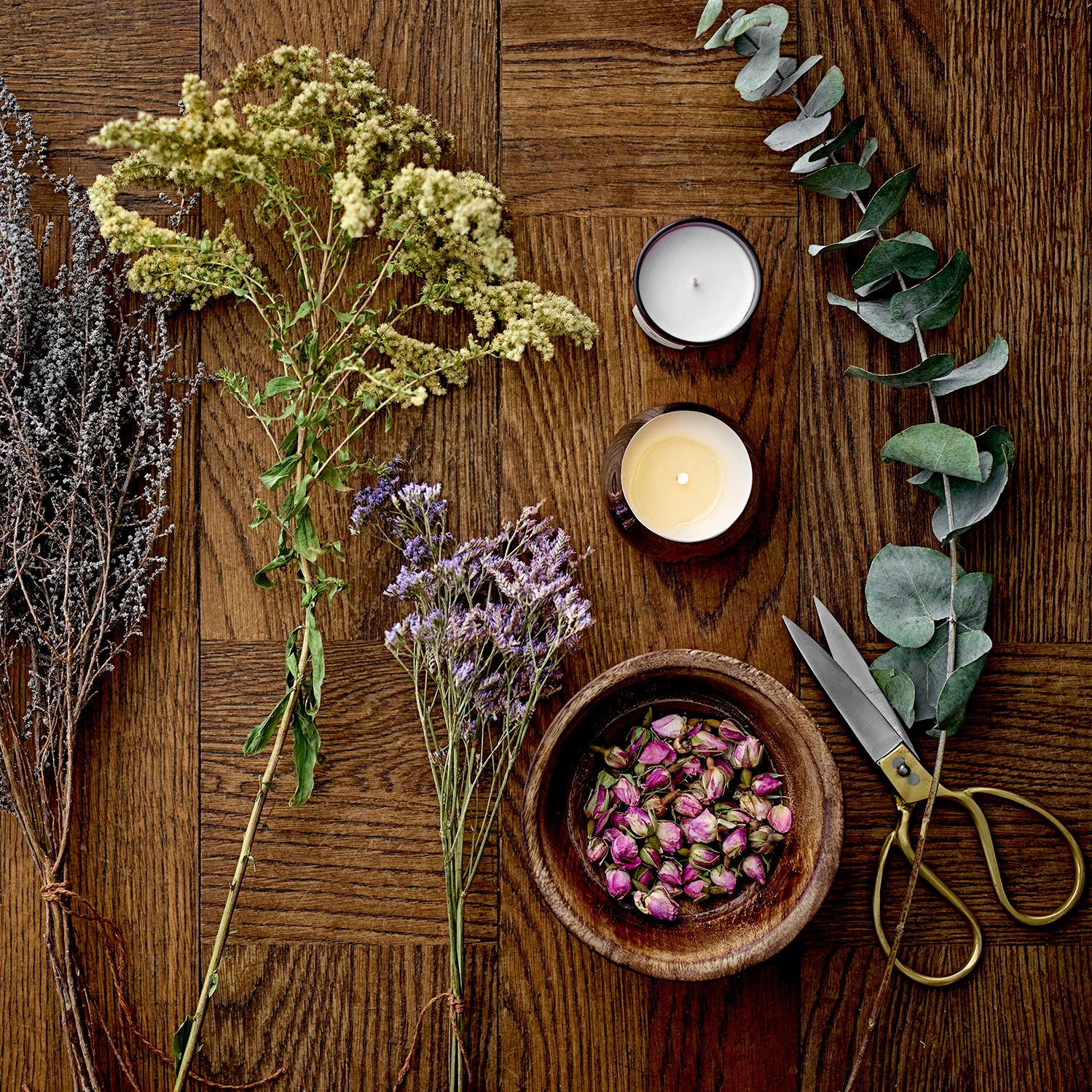 SEASONAL duftlys 3-stk., 75 g Illume x Bloomingville