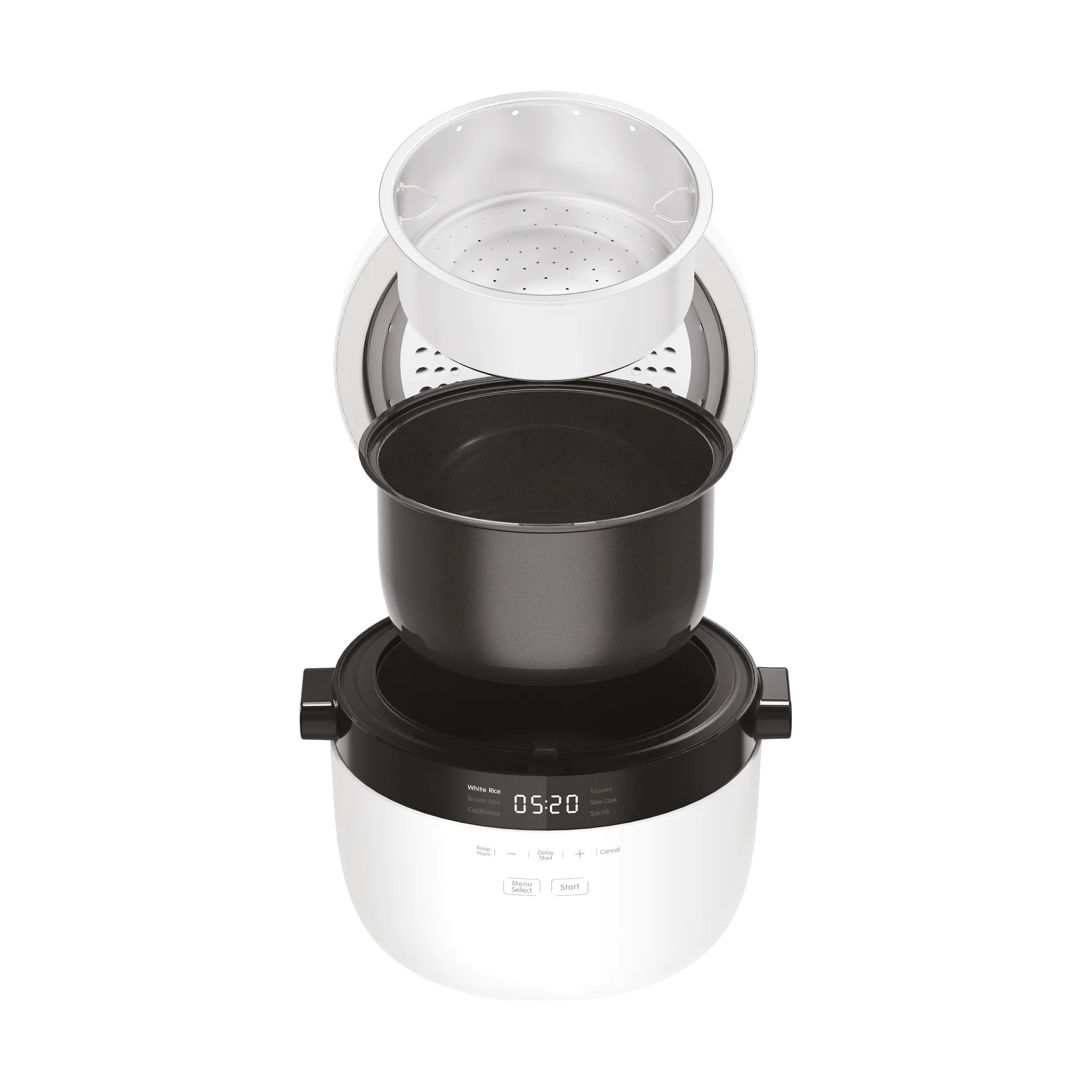 Instant Pot ris- og dampkoker 2,8 L, White Instant Pot