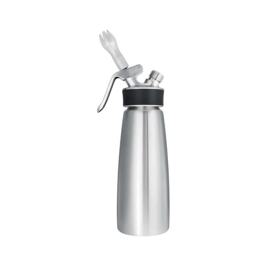 Cream Profi Whip fløtesifon 0,5 L, Rustfritt stål-svart ISi