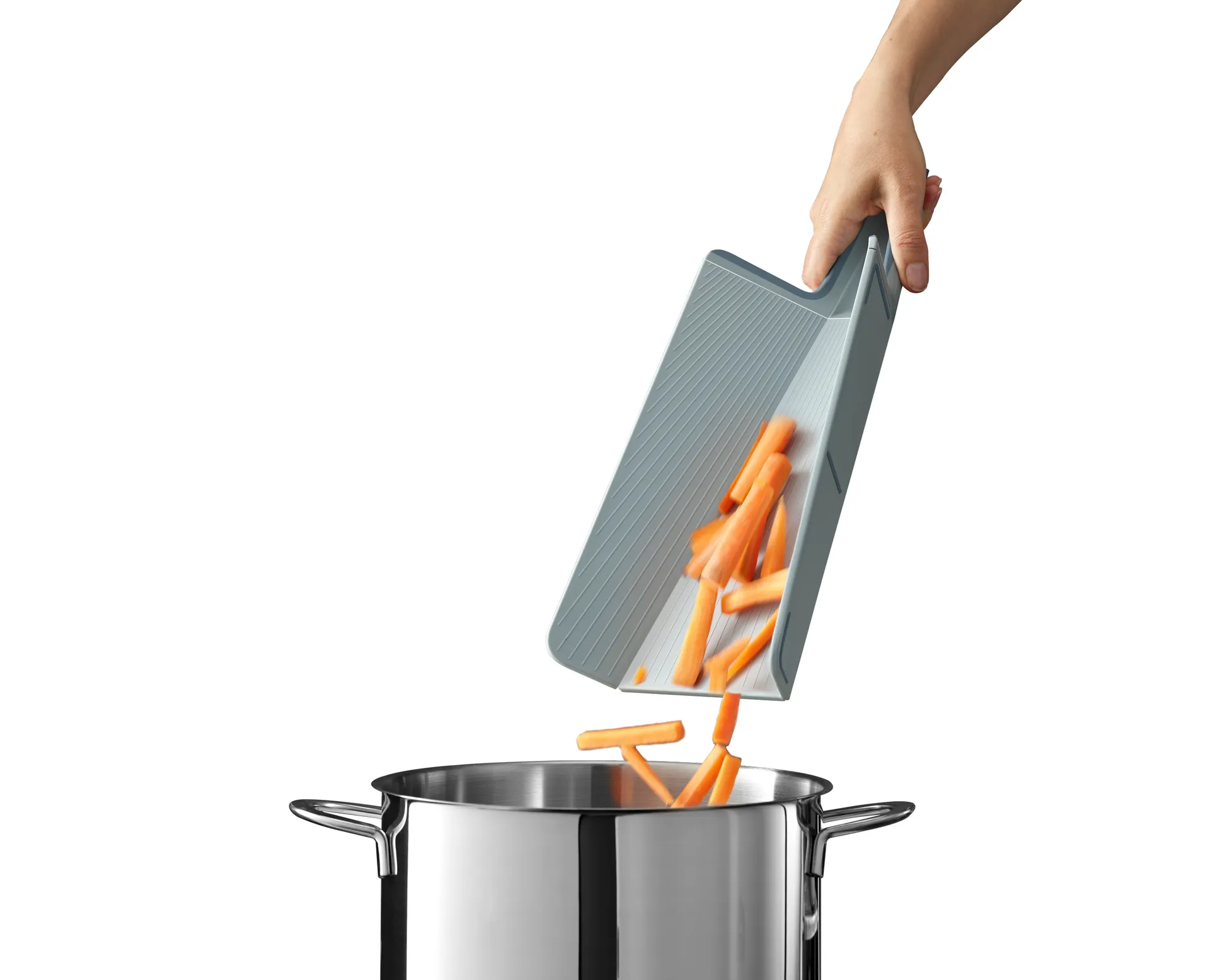 Chop2pot skjærefjøl plus lyseblå, Large Joseph Joseph