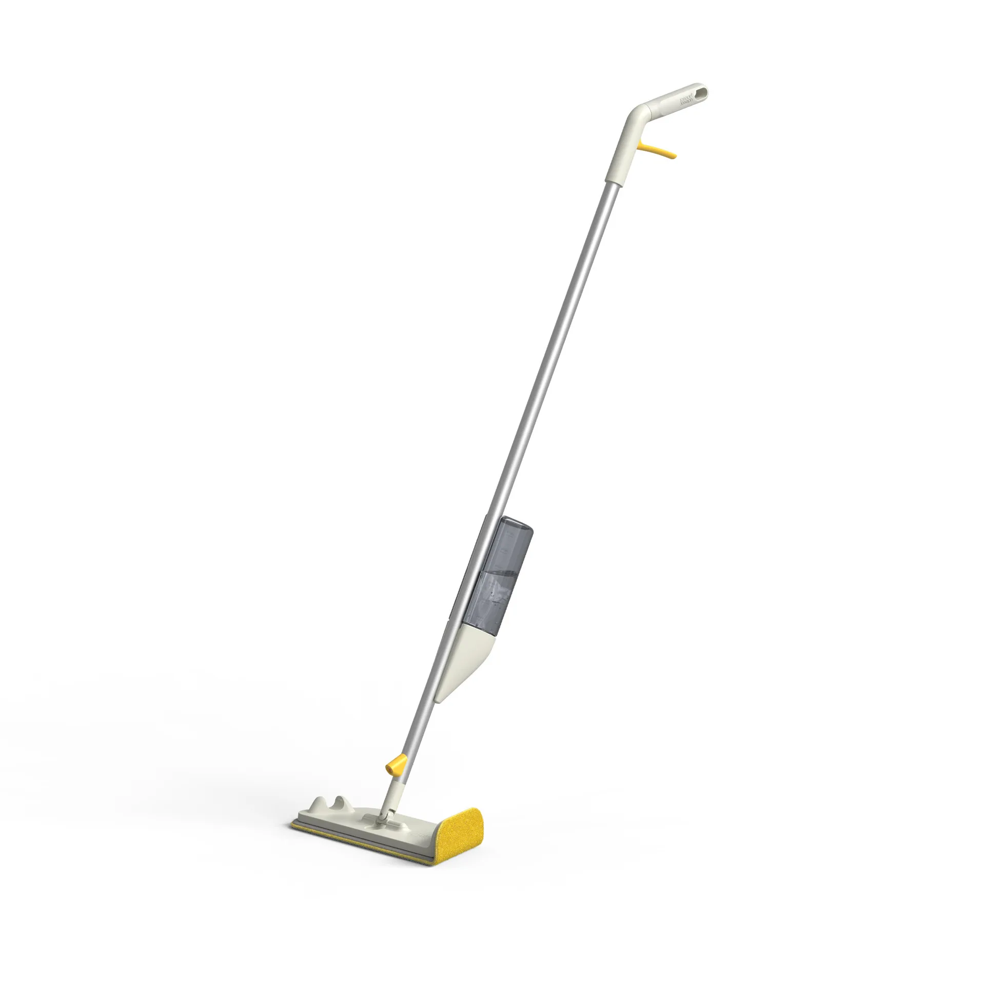 Cleantech 2-i-1 gulvmopp med skrubb, Light Stone Joseph Joseph