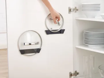 Cupboardstore stativ til lokk 4 stk - Grå - Joseph Joseph