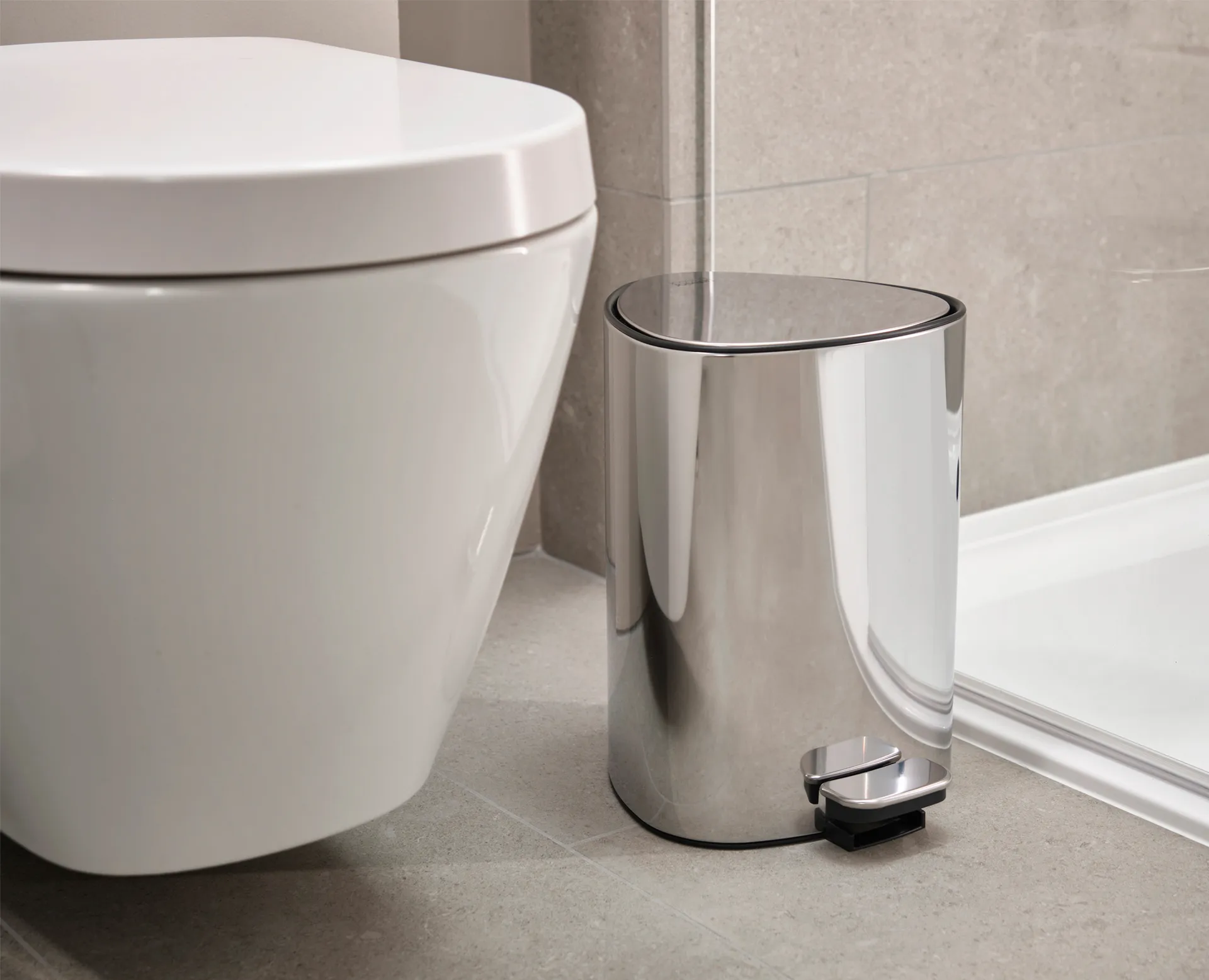 Easystore Luxe pedalbøtte 5 L, Rustfritt stål Joseph Joseph