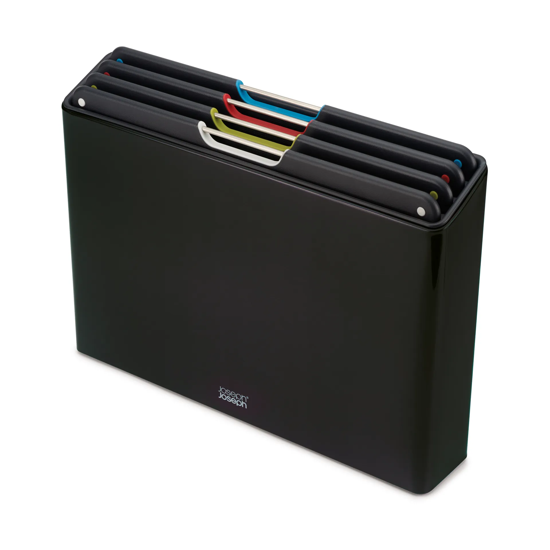 Folio steel skjærefjøl 4 deler, Svart Joseph Joseph