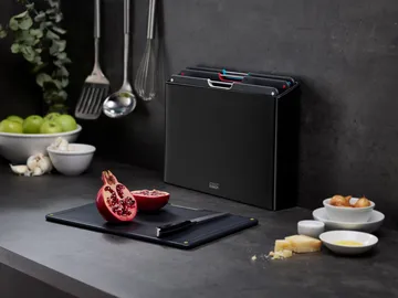 Folio steel skjærefjøl 4 deler - Svart - Joseph Joseph