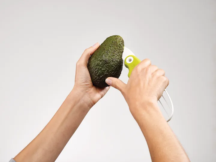 Goavocado 3-i-1 avokadodeler - Grønn-hvit - Joseph Joseph