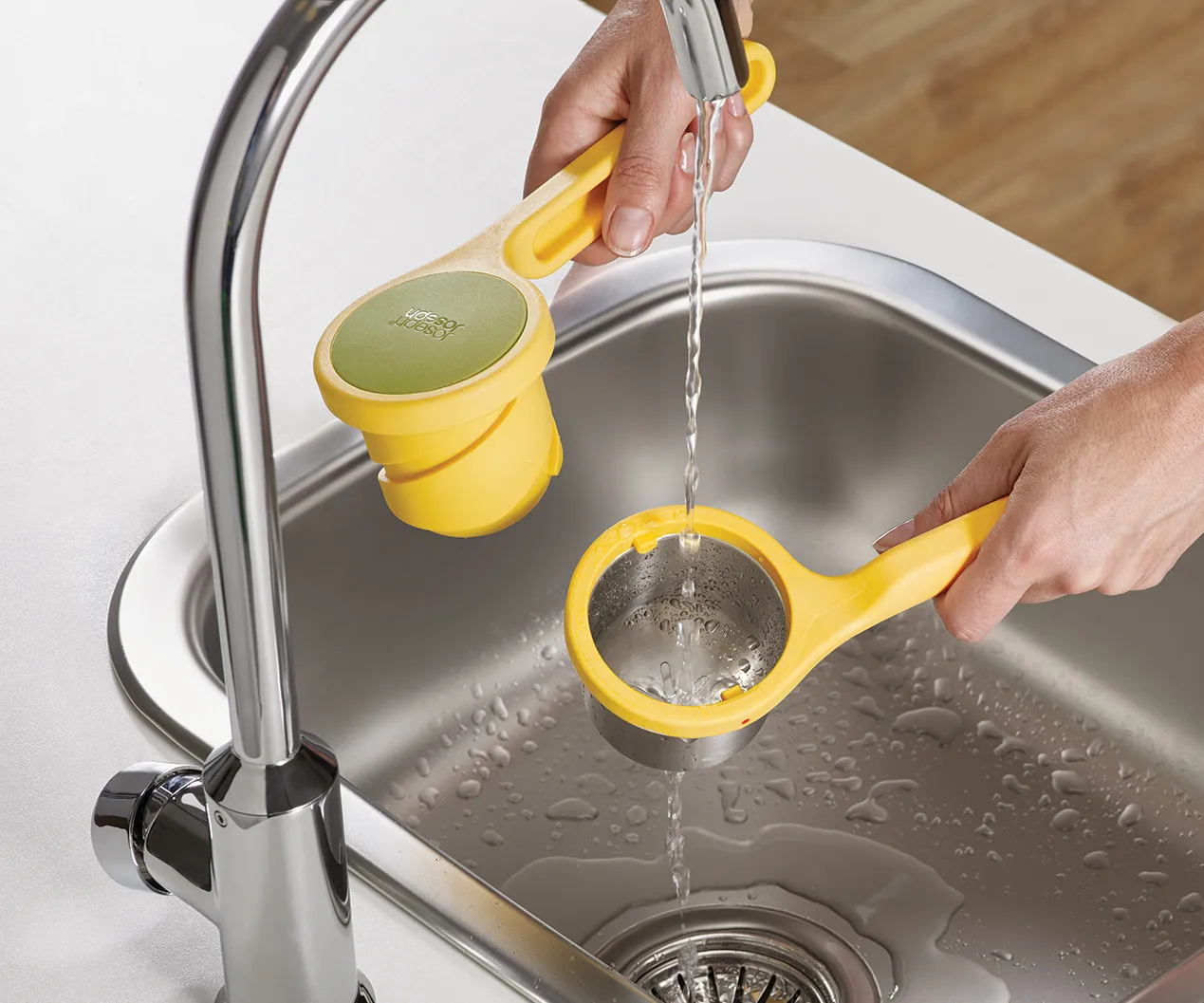 Helix sitruspresse 24,5 cm, Gul Joseph Joseph